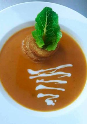 A picture of Cream of Tomato.