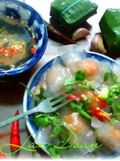 Hình của món Bánh bột lọc trần.