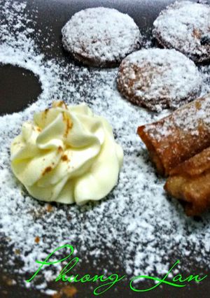 Hình của món Bánh Táo Quế.