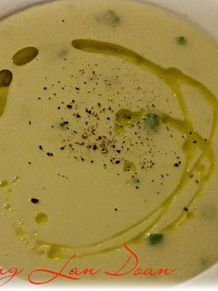 Hình của món Soup Măng Tây.