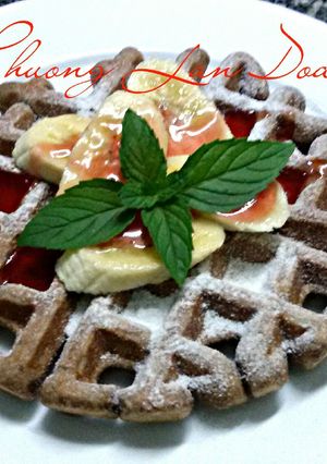 Hình của món WAFFLE ABRUZZO .