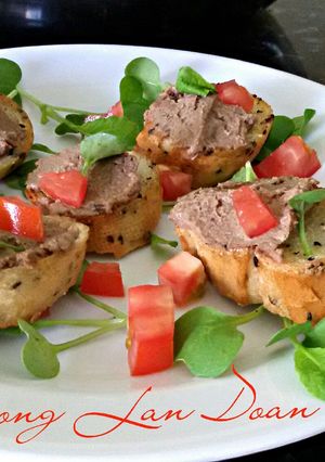 Hình của món Patè Pháp.