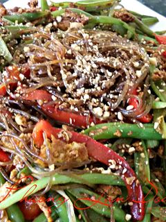 Hình của món Miến xào.