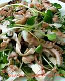 Salad Bạch Tuộc Cải Mầm