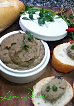 Hình của món Patè chay.