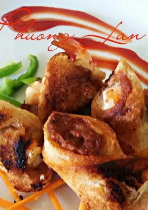 Hình của món Bánh mỳ cuộn .