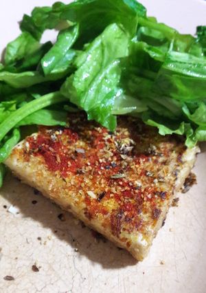 Una foto de Tofu a la plancha