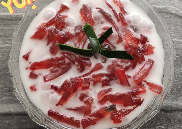 Bahan-bahan Bubur Kembang Pacar a.k.a Pacar Cina yang lezat dan Mudah Dibuat