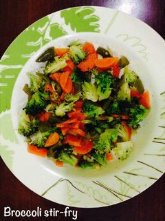 A picture of Easy broccoli stir-fry.