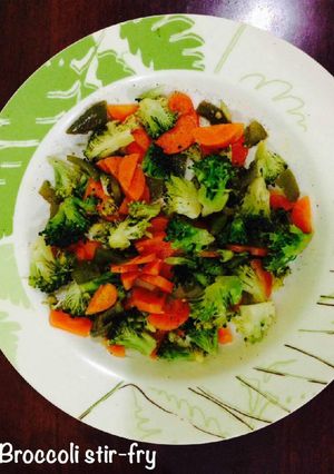 A picture of Easy broccoli stir-fry.
