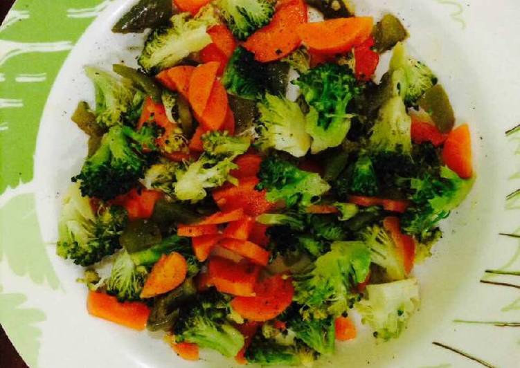 Simple Way to Prepare Homemade Easy broccoli stir-fry