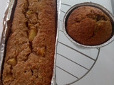 Budín integral de manzana y avena