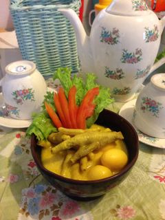 Foto resep Ceker kuah kuning
