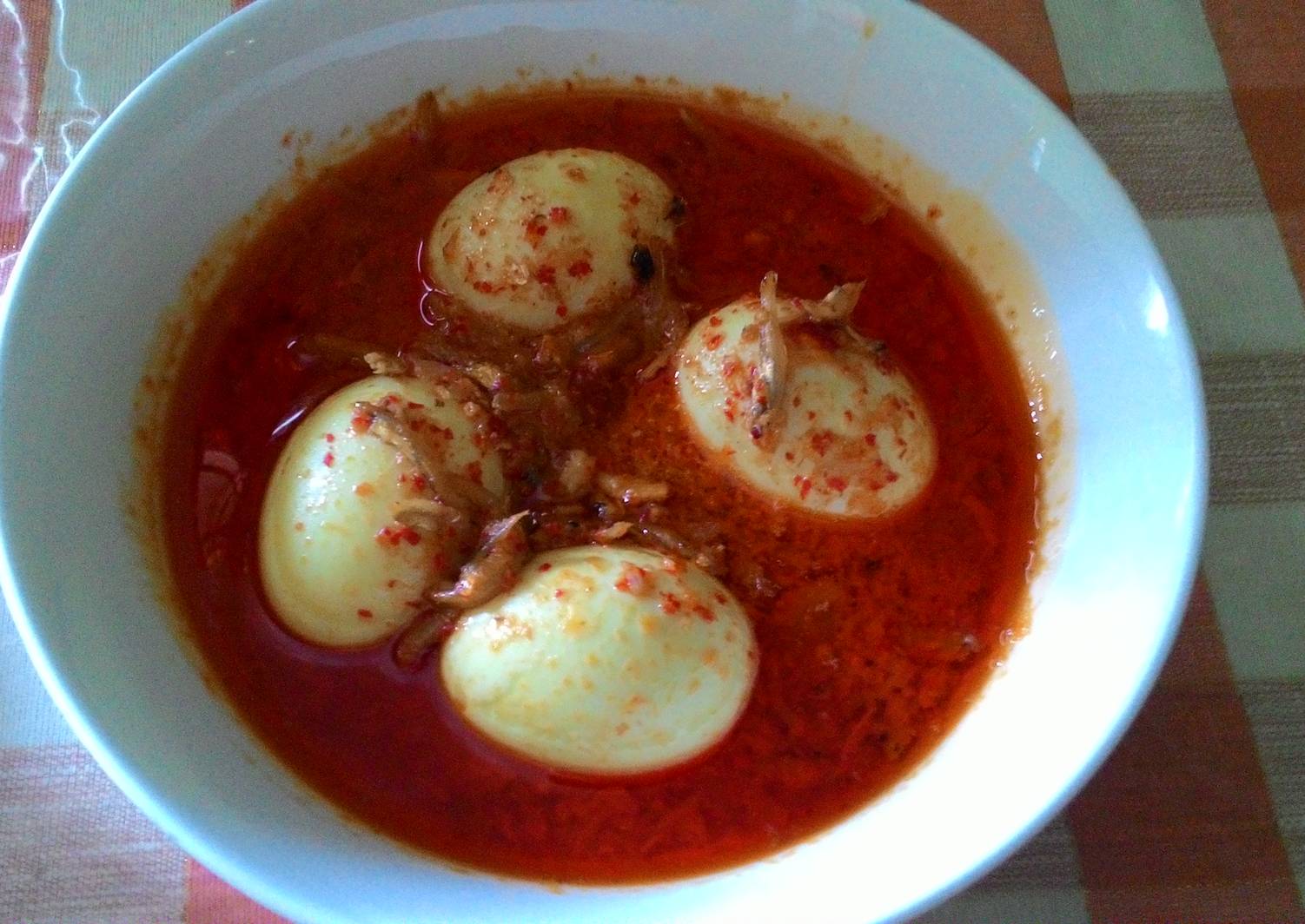 Resep telur bebek tri balado oleh ummu izzah achsani Cookpad