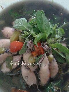 Foto resep Cumi-cumi bumbu rujak pedas