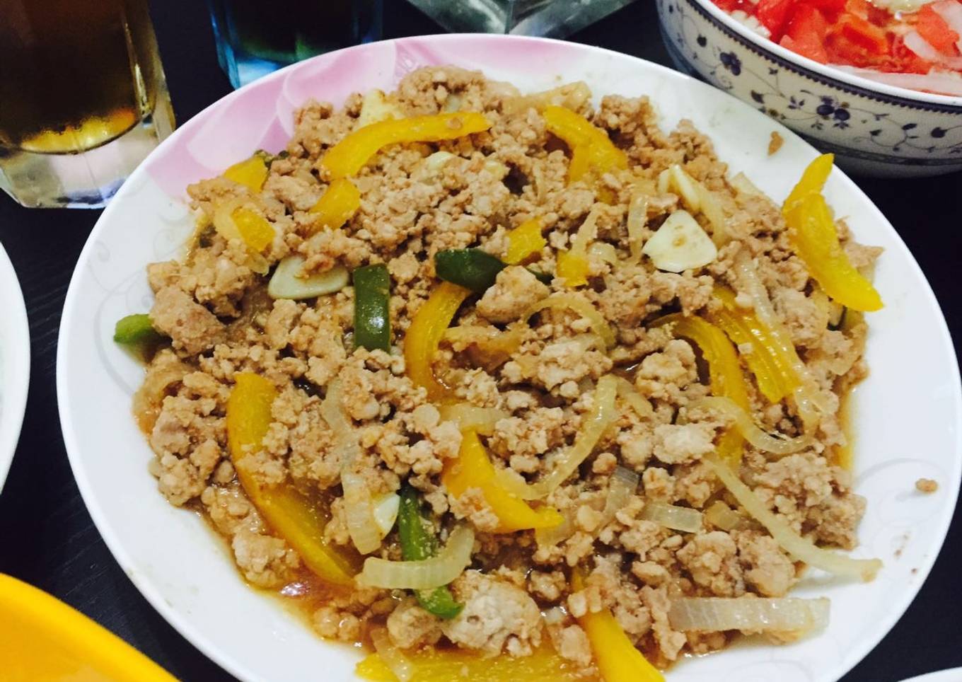 Picadillo de Cerdo en salsa 
