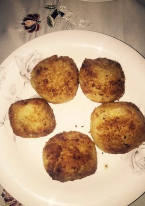 Una foto de Papas rellenas con pollo 