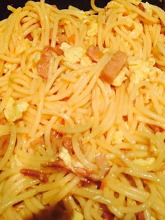 Una foto de Spaghetti Delicioso.