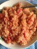 Arroz salteado. 