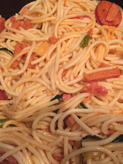 Una foto de Spaghetti rápido