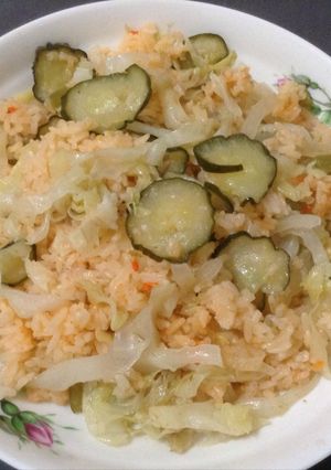 Una foto de Arroz amarrillo a la esperanza 