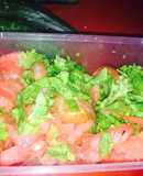 Ensalada de Lechuga y Tomate