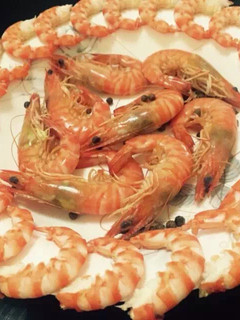 Una foto de Camarones chinos 中国