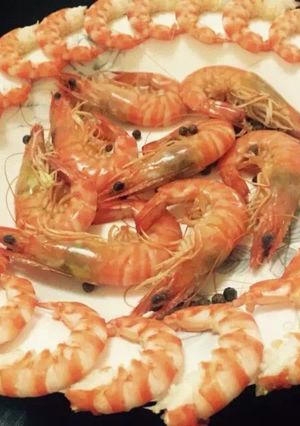 Una foto de Camarones chinos 中国