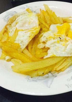 Una foto de Papas Extrelladas