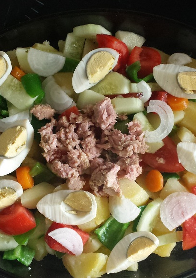 Una foto de Ensalada campera
