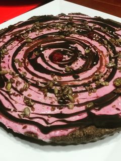 Una foto de Cheesecake de Frambuesas 