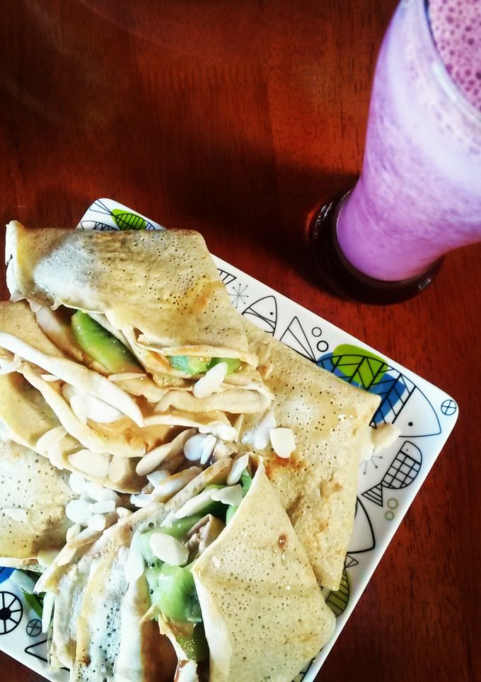 Una foto de Crepes de avena