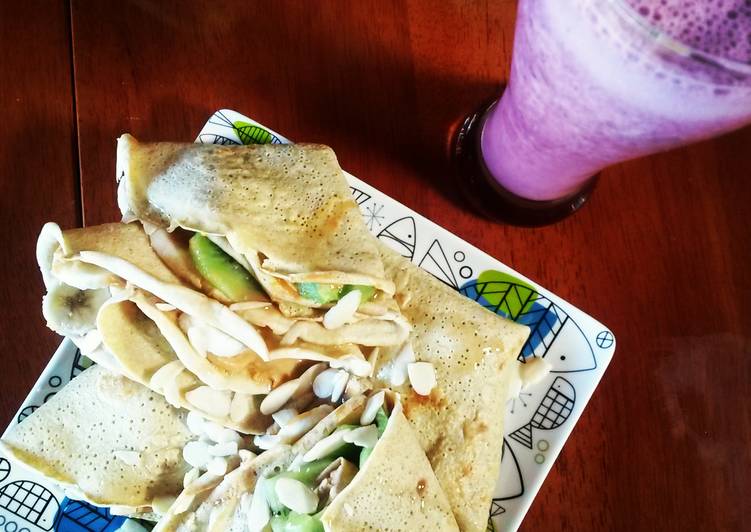 Crepes de avena