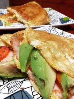 Una foto de Omelette