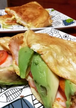 Una foto de Omelette