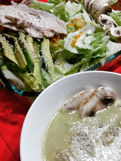 Una foto de Crema de Brócoli y Champiñones