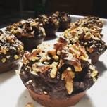 Muffins de Chocolate Amargo 
