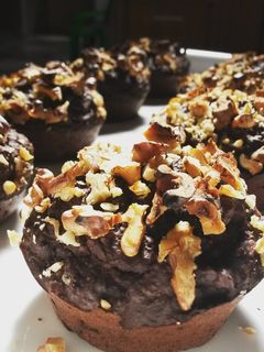Una foto de Muffins de Chocolate Amargo 