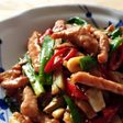 蔥爆肉絲