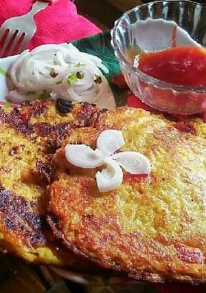 A picture of Masala Rice Pancake.