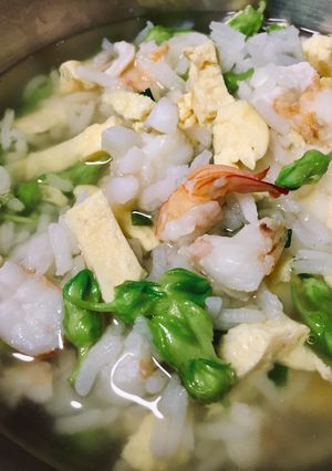 รูปของ ข้าวต้มกุ้งพ่อลูกอ่อน