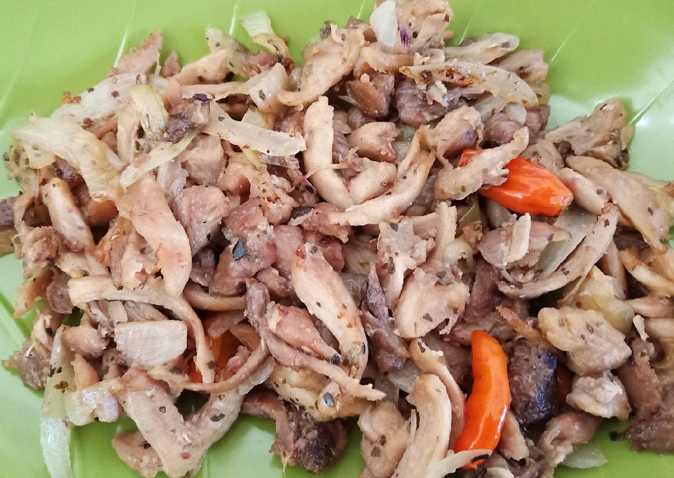Ayam Suwir Oregano