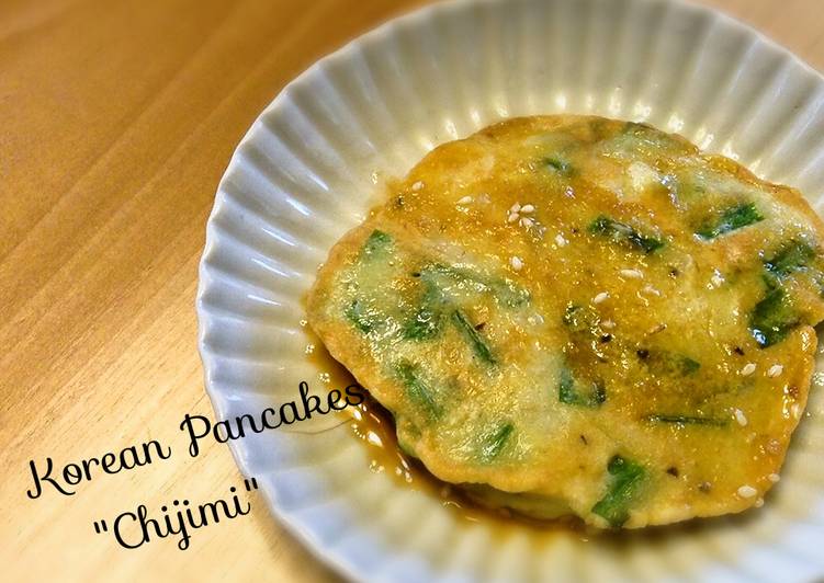 Scallion Pancake (Korean Pancakes &quot;Chijimi&quot;)