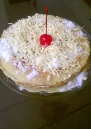 Foto resep pancake tart