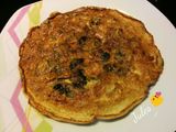 Omelette Bayam Jamur