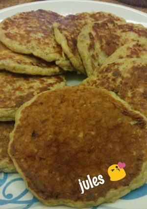 Foto resep banana oatmeal pancake