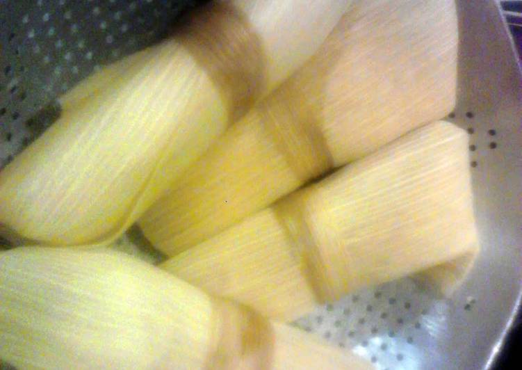Easiest Way to Prepare Super Quick Homemade pineapple tamales