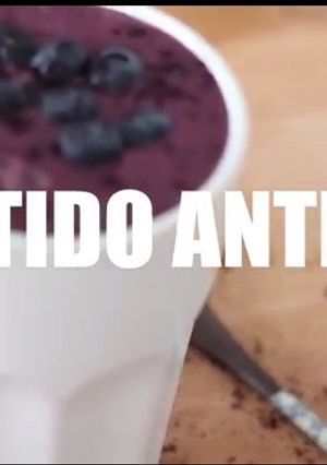 Una foto de Batido antiox. Video receta. 