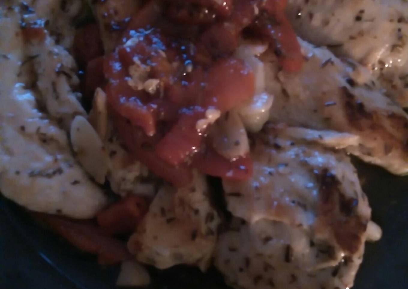 Pechuga de pollo aromática