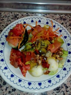 Una foto de Ensalada agridulce